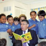Premier supports Reading Week