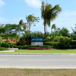 Lane closure at Island Heritage Roundabout