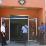 Prisoner, police inspector hurt in fire