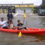 Rainy season starts with a deluge
