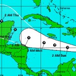 Tropical Storm Ernesto enters Caribbean