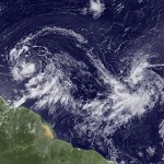 Tropics swirling with activity