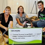 SaxonMG pitches in to help out pups