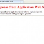 Maintenance work knocks out government websites
