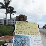 Mom's protest over son's murder