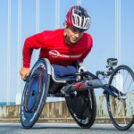Paralympic athlete pushes across America