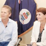 New governor drops in for visit