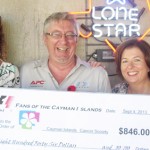 School donates to child cancer cause