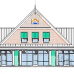Plaza plan for Frank Sound
