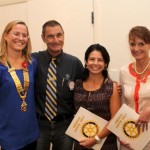 Governor made honorary member of Rotary
