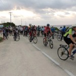 Kiwani cyclists prepare to pedal