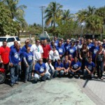 Motorcycle group’s food drive a roaring success