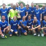 CML grab cup given by backers
