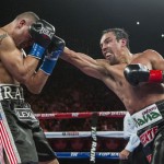 Marquez sets up Pacquiao high five, which is a blow