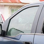 Masked men fire at truck