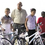 Students awarded bikes for sporting achievements