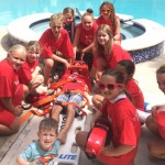 Lifeguard course inspired kids