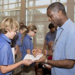 Sports stars spread anti-bullying message in schools