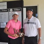 Purton holes two as juniors tee off