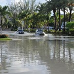Deluge floods West Bay Road