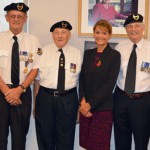 Governor presented with first poppy