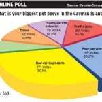 Online poll Bad driving, poor service top list of pet peeves