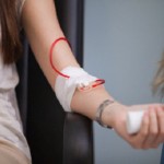 Blood drive at library