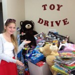 Teenager launches her seventh toy drive