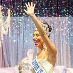 Tonie Chisholm wears Miss Cayman 2015 crown