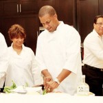 Politicians take to the kitchen