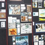 Extensive art display features students' work