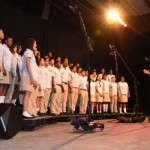 School choirs sing their hearts out
