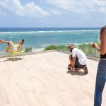 Isy B. shoots campaign in Cayman