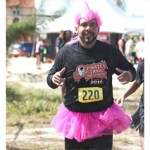 Runners get ready to hit the mud