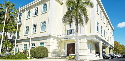 Caledonian House on Dr. Roy’s Drive, George Town.