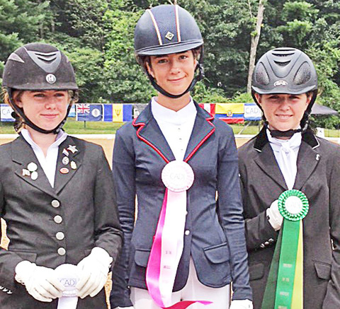Ashley van den Bol, Chloe Fowler and Jenna Boucher.