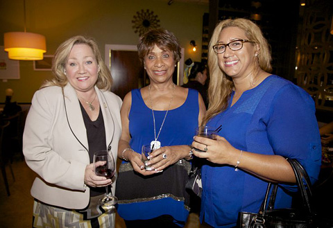 Pamela Webster, Betty Baraud and Chanda Glidden