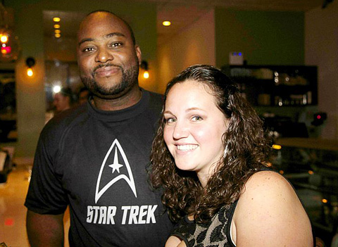 Christopher Hadome and Morgan Bell