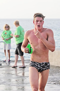 Matthew Courtis is the best swimmer.
