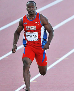 Kemar Hyman is capable of reaching the final. - PHOTO: SUBMITTED
