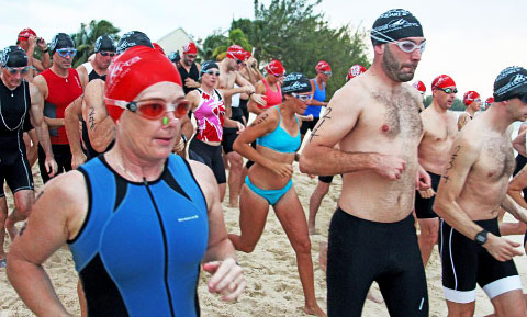 The Cayman Islands Triathlon is on Nov. 1. - PHOTO: RON SHILLINGFORD