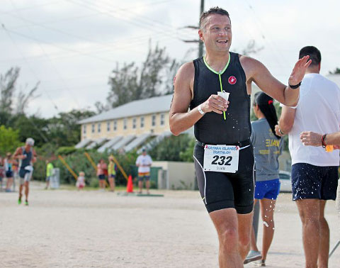 Jeff Jakubiak will compete in an Ironman with Loughnane in October. - PHOTOS: RON SHILLINGFORD