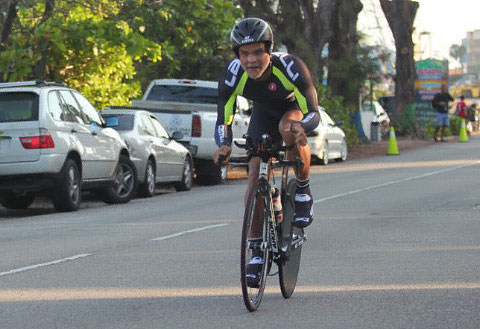 Mitch Smith is a fast time trial rider.