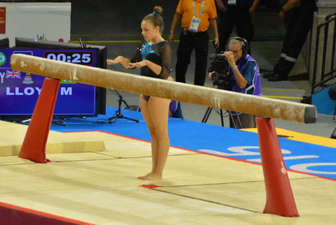 Morgan Lloyd is already a world class competitor at 16.