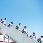 Special Olympics team home in triumph