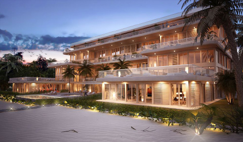 NCB Group is planning a luxury beach-front development called Tides, on South Sound.