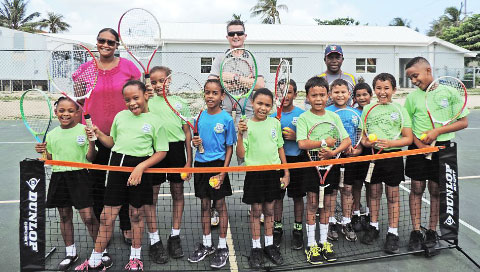 Tennis is back in outer district schools.