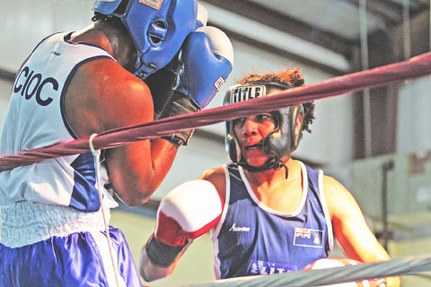 Hopkin Ebanks is well prepared for the Youth Commonwealth Games. – PHOTOS: RON SHILLINGFORD