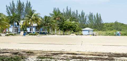 Work continues Thursday at the Cayman Islands Football Association’s Center of Excellence. - PHOTO: TANEOS RAMSAY