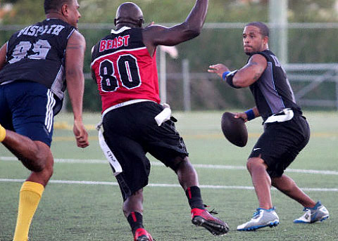 Glenn Duran has played well as the Panthers quarterback. - PHOTOS: RON SHILLINGFORD